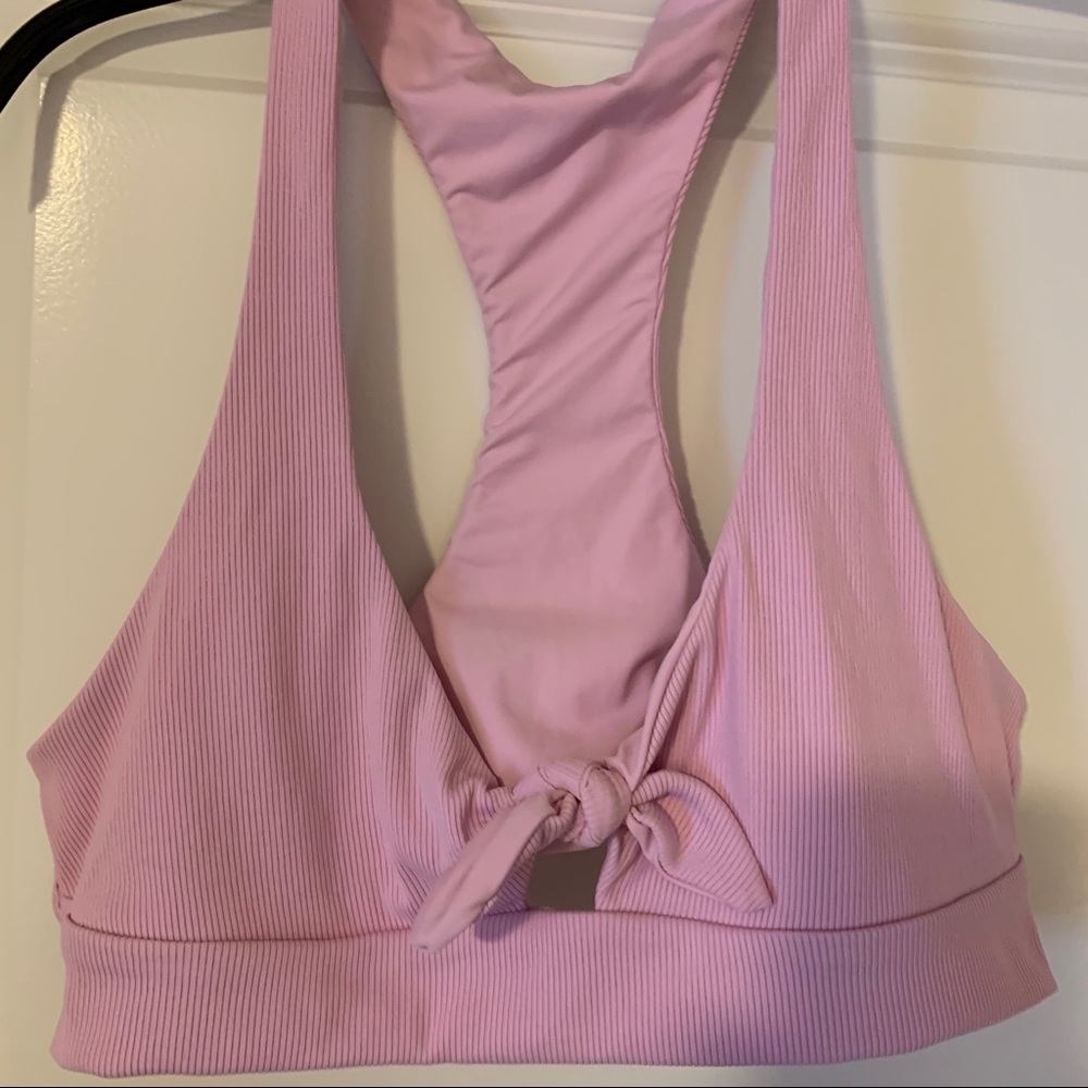L SPACE Tara Keyhole Racerback Bikini Top - Picture 6 of 6